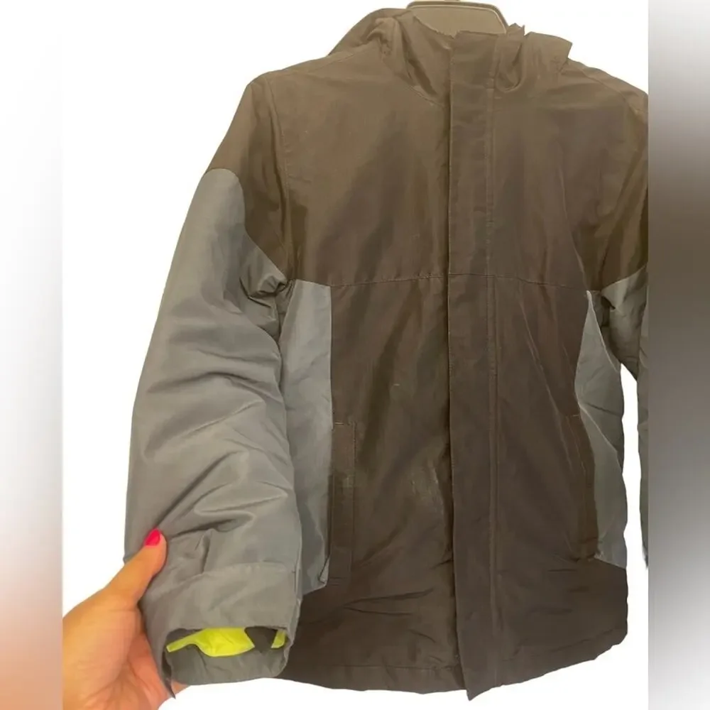 Children’s Place Boys Black and Grey Jacket size Large 10/12